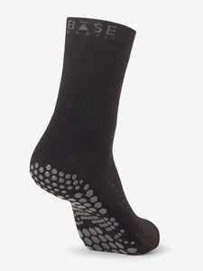 Base 33 Crew Grip Socks - Black