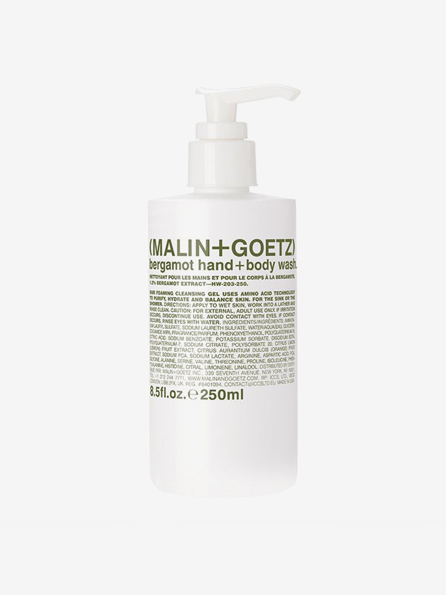 Malin+Goetz Bergamot Hand + Body Wash