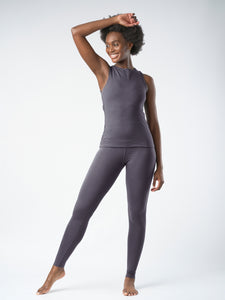 Gossypium Rhythm Yoga Leggings - Ash Grey