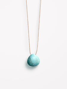 Wanderlust Life Fine Cord Necklace - Turquoise